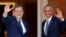 И.о. премьер-министра Испании Мариано Рахой и президент США Барак Обама. Мадрид, Испания. 10 июля 2016 г.