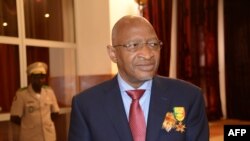 Soumeylou Boubeye Maiga, antigo primeiro-ministro do Mali, 29 de Setembro de 2017.