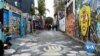 A Narrow Alley's Murals in San Francisco Attract Thousands