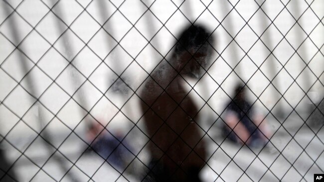 美国加利福尼亚州圣迭戈非法移民羁押中心 - 资料照片