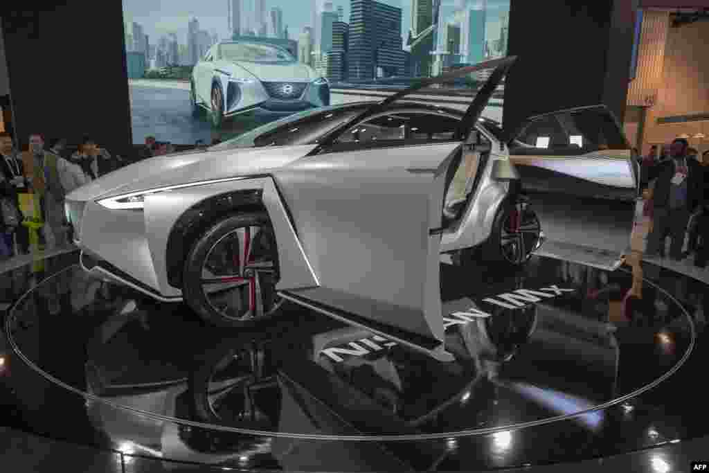 رونمایی از خودروی IMX نیسان در نمایشگاه کالاهای الکترونیکی لاس وگاس &nbsp;