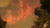 加州大火难控制 五千消防队员忙救火 