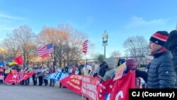 Demonstration in Washington DC