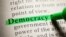 Democracy in Dictionary (Adobe Stock)