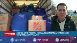 ABD’de Toplanan Yardımlar Her Gün Türkiye’ye Gönderiliyor
