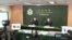 In this image made from a video, Hong Kong Customs officials speak at a press conference in Hong Kong, Jan. 27, 2023. Hong Kong banned cannibidiol, also known as CBD, as a 'dangerous drug' and imposed harsh penalties for possession on Wednesday. 