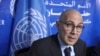 El Alto Comisionado de las Naciones Unidas para los Derechos Humanos, Volker Türk, en una conferencia de prensa en Khartoum, Sudán, el 16 de noviembre de 2022. Türk llegó a Venezuela el 26 de enero de 2023, para una visita de tres días.