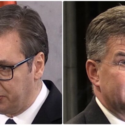 Vučić i Lajčak o posle razgovora u Beogradu