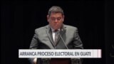 Arranca proceso electoral en Guatemala