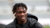 FILE - Christian Atsu, yang saat itu bermain untuk Newcastle United, tiba sebelum pertandingan di St. James' Park, Newcastle, Inggris, 25 Januari 2020.