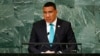 ARCHIVO - El primer ministro de Jamaica, Andrew Holness, se dirige a la 77ª sesión de la Asamblea General de las Naciones Unidas en la sede de la ONU, el 22 de septiembre de 2022.