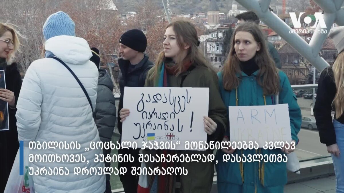 უკრაინის გაერთიანების დღე თბილისში უკრაინის გაერთიანების დღე თბილისში