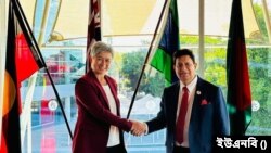 পররাষ্ট্রমন্ত্রী আব্দুল মোমেন ও অস্ট্রেলিয়ার পররাষ্ট্রমন্ত্রী পেনি ওয়াং