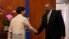 美国国防部长奥斯汀2023年2月2日与菲律宾总统小马科斯会面。（路透社）