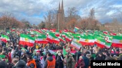 Protest, Iranians, Strasbourg, IRGC sanctions تجمع ایرانیان در استراسبورگ فرانسه مقابل پارلمان اروپا؛ دوشنبه ۲۶ دی ۱۴۰۱ 