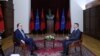 Presidenti Bajram Begaj gjatë intervistës me Zërin e Amerikës