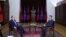 Presidenti Bajram Begaj gjatë intervistës me Zërin e Amerikës