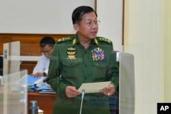 緬甸軍政府最高領導人敏昂萊