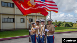 位於關島的布拉茲營美國海軍陸戰隊基地。 （美國海軍陸戰隊照片）