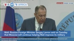 VOA60 Africa - Russian Foreign Minister Lavrov Visits Mali