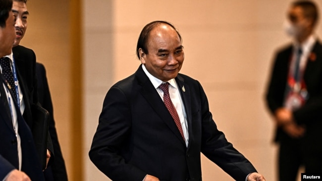 Chủ tịch Nguyễn Xuân Phúc tại Bangkok, Thái Lan, ngày 18/11/2022.