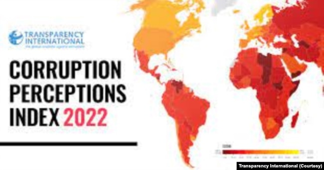 Transparency International merilis Corruption Perception Index tahun 2022 (31/1).