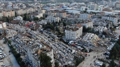 Rescuers Hurry to Find Survivors of Major Earthquake in Turkey, Syria