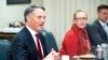 Australian Deputy Prime Minister and Minister of Defense Richard Marles meets with Secretary of Defense Lloyd Austin at the Pentagon on Feb. 3, 2023, in Washington. 