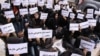 تحصن اعتراضی دانشجویان در ایران