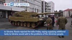 VOA60 World - Ukraine Urges Western Allies to Send Tanks