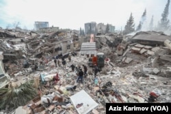 Kahramanmaras, Turkey. Aftermath of the earthquake (February 10, 2023)