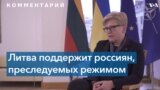 Ингрида Шимоните: Литва готова принимать россиян, спасающихся от преследований Кремля 