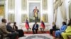 Primera dama de Colombia se reúne con Maduro y su esposa en Caracas