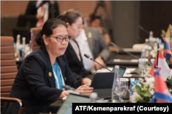 Menteri Informasi, Budaya dan Pariwisata Laos Suanesavanh Vignaket. (Foto: ATF/Kemenparekraf)