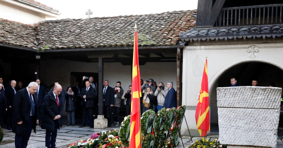 Security Tight as North Macedonia, Bulgaria Honor National Hero