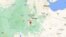 FILE: Map showing location of Shashamene, Ethiopia. Uploaded Feb. 5, 2023