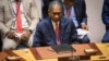 Haiti's ambassador to the U.N. Antonio Rodrigue attends a United Nations security council meeting on Haiti at U.N. Headquarters in New York City on Jan. 24, 2023. 