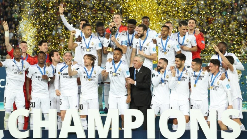 Mondial des clubs: le Real Madrid remporte son 5e trophée au Maroc