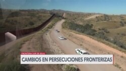 CBP actualiza políticas para persecuciones en la frontera sur de EEUU