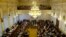 FILE - A general view shows the Czech Parliament during its session in Prague, July 17, 2013. 