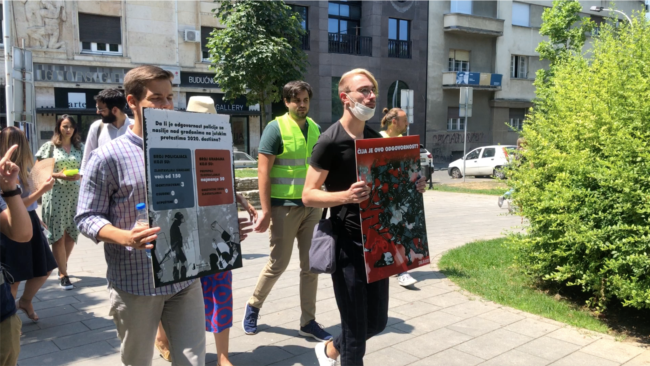 Godinu dana od policijske brutalnosti na beogradskim protestima
