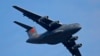 FILE - A Y-20 Chinese military transport plane is seen during an airshow in Zhuhai city, southern China, Nov. 7, 2018. Media and military experts said Sunday that six Chinese Y-20 planes landed in Belgrade Saturday, reportedly carrying surface-to-air miss
