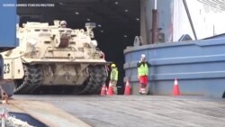 US Military Equipment Arrives in Denmark 