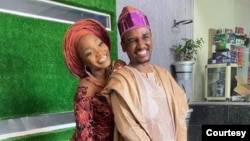 Oluwaseyi Sanni, seen here with his wife, Tosin Sanni, immigrated to Nova Scotia from Nigeria and is hoping soon to practice law in the Canadian province. (Photo courtesy of O. Sanni)
