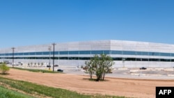 The new Tesla Giga Texas manufacturing facility is seen on April 6, 2022 in Austin, Texas.