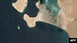 FILE - An overview of the FSO Safer oil tanker is seen off the port of Ras Isa, June 19, 2020, in this handout satellite image obtained courtesy of Maxar Technologies.