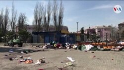 Proyectiles impactan en estación de tren dejando 39 personas muertas