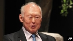 ອະດີດນາຍົກ Lee Kuan Yew ແຫ່ງສິງກະໂປ