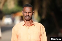 Sudanese journalist Ali El Dali was beaten in August 2021 by members of the country's military intelligence agency. Dali is seen here in a April 5, 2022, photo. (Courtesy - Ali El Dali)