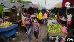 El oriental es uno de los mercados más grandes de Centroamérica. Foto VOA